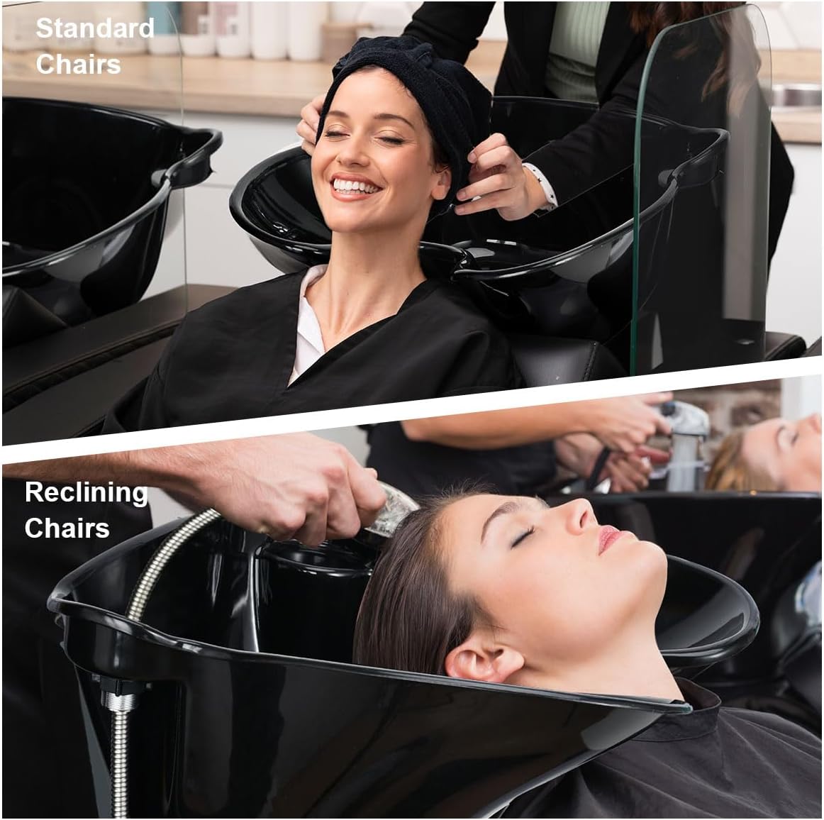 Portable Salon Shampoo Basin with Electric Pump