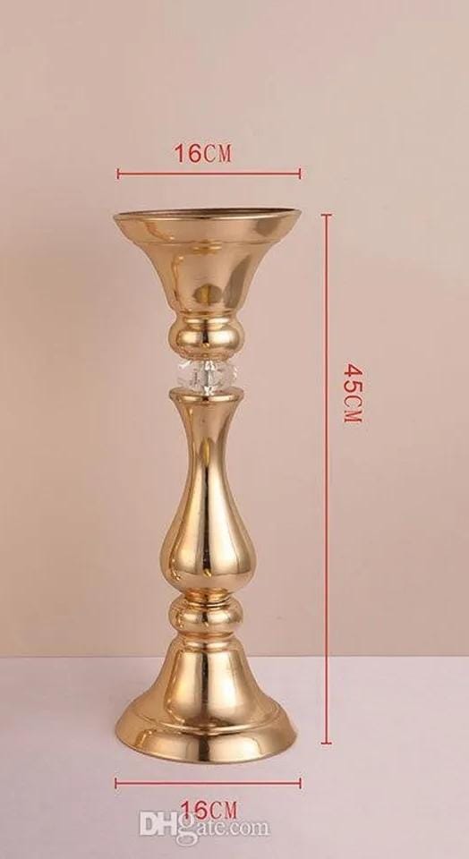 Wedding Home Hotel Gold European Decorations Metal Flower Stand