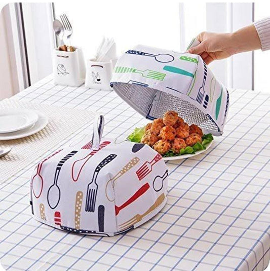 Foldable Re-usable food cover