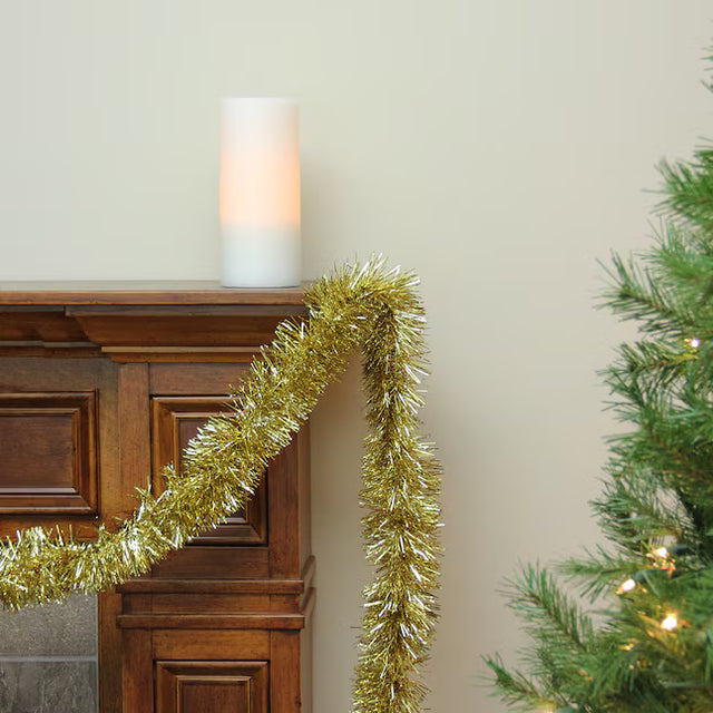 Premium Festive Gold Christmas Garland