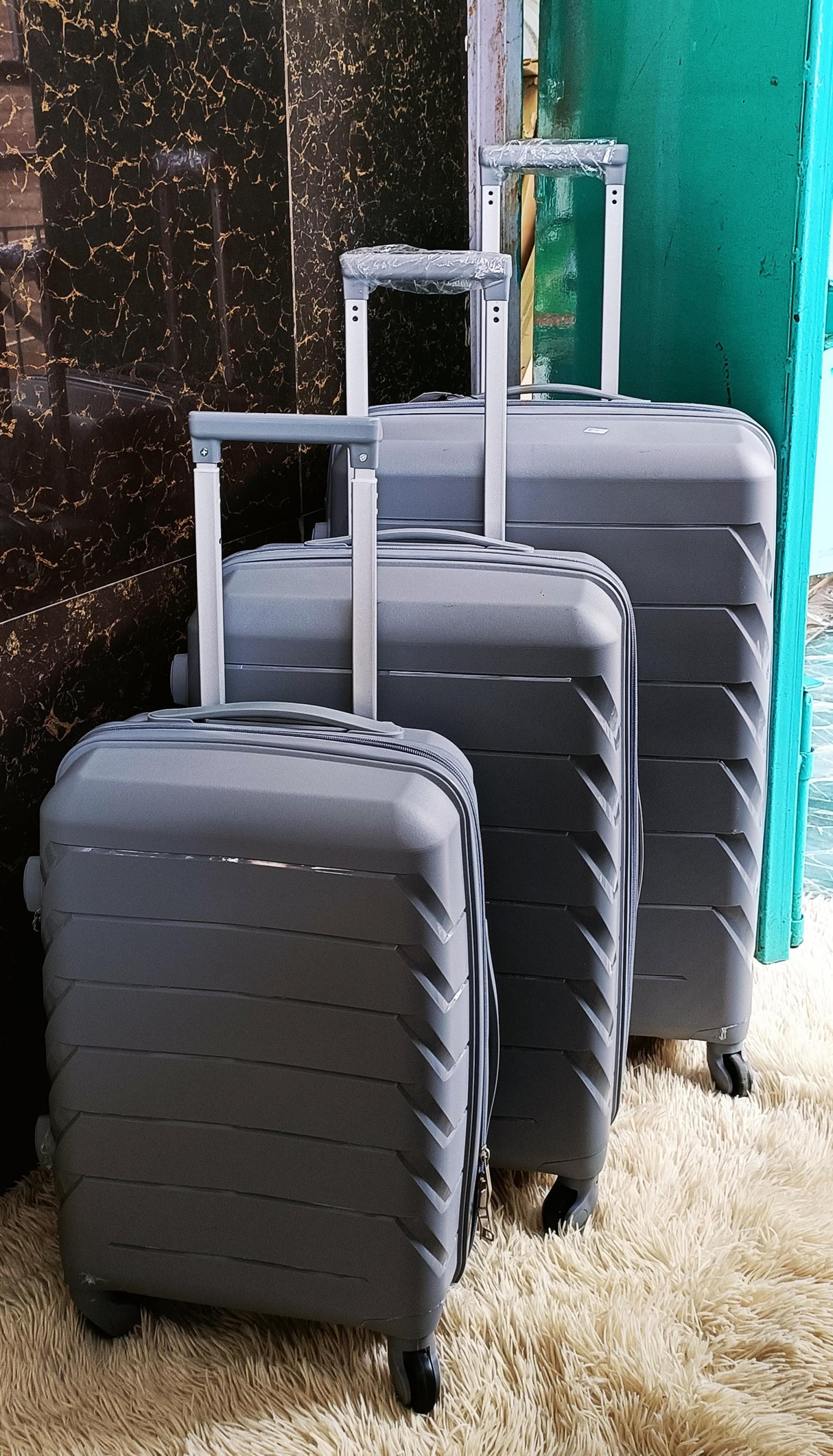 Unbreakable PP Suitcases 3 in 1