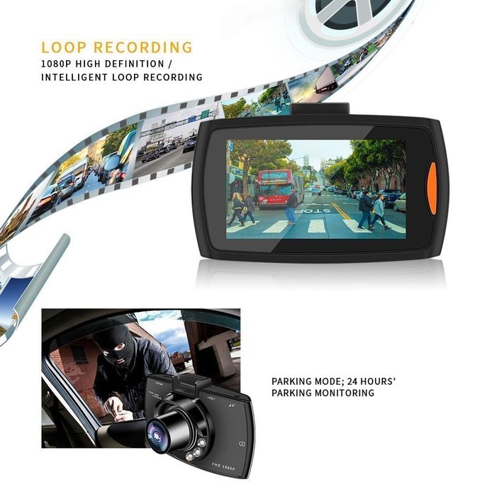 Car DVR Dash Camera with Night Vision & G-Sensor 1080P HD