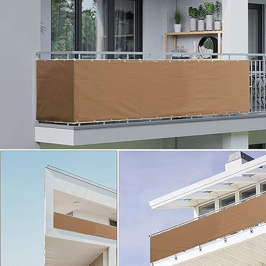 Balcony Privacy Shield Size: 5m × 1m
