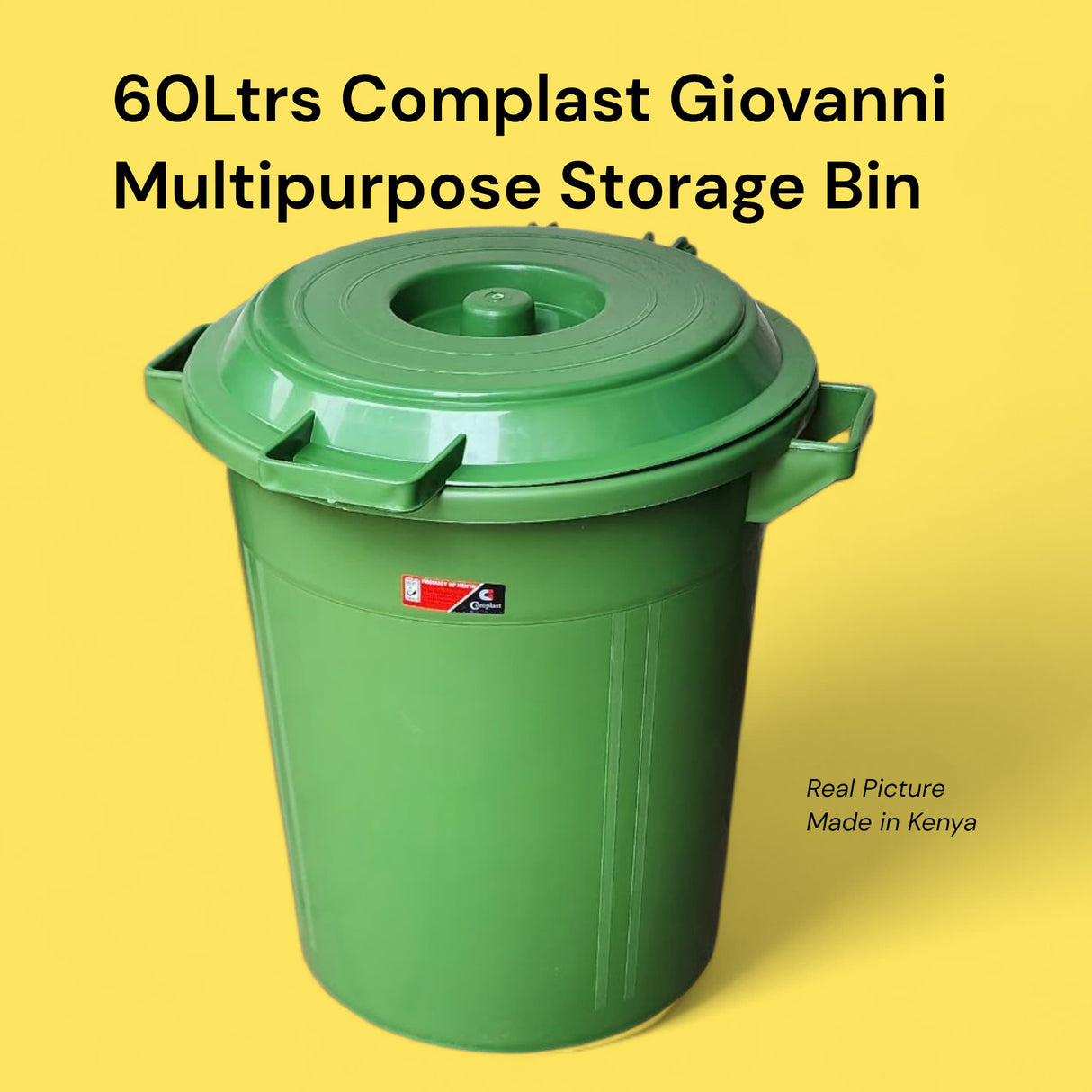 Multipurpose storage bin 60 litres