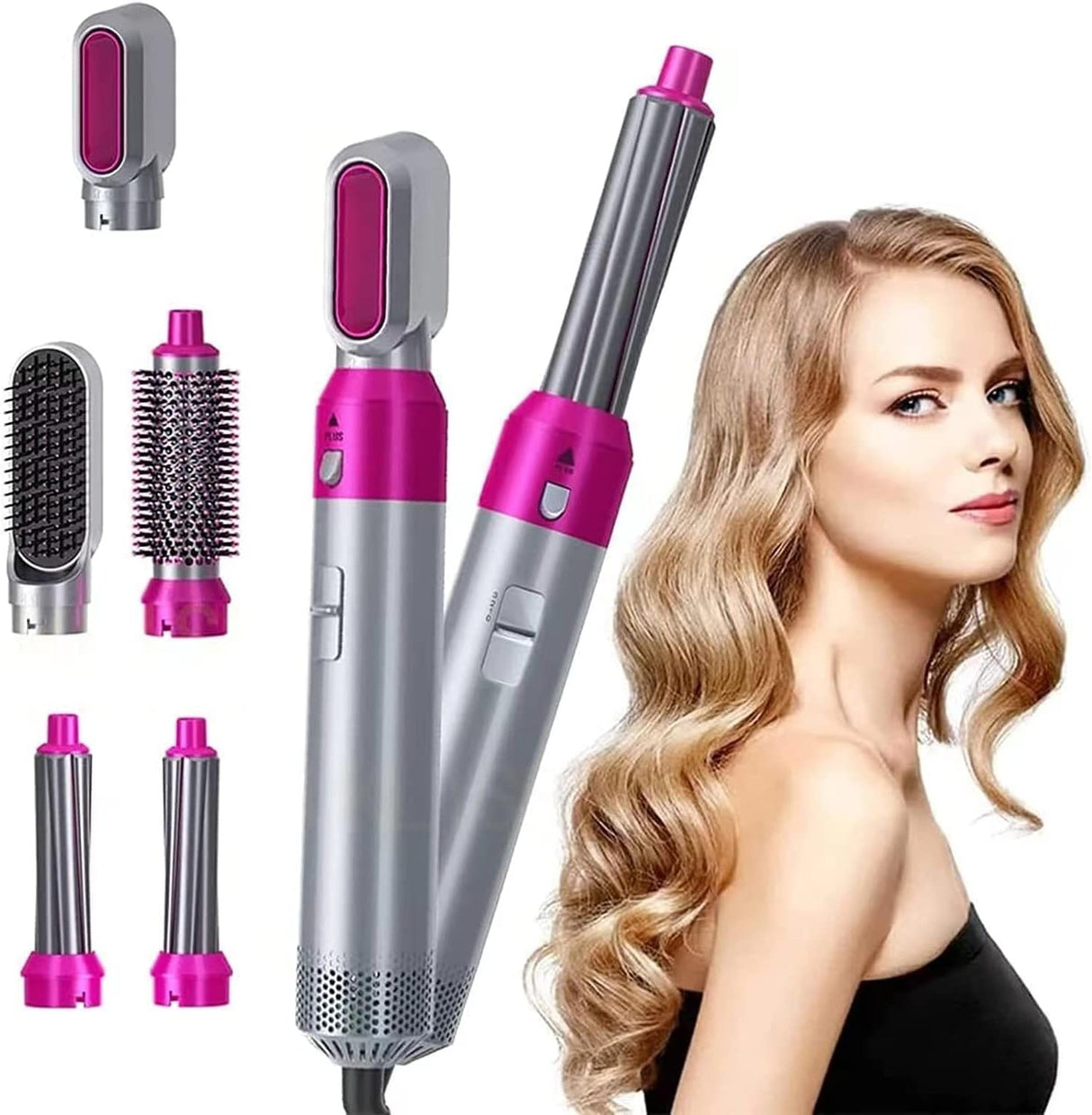 5-in-1 Hot Air Styler / Hair Dryer Brush