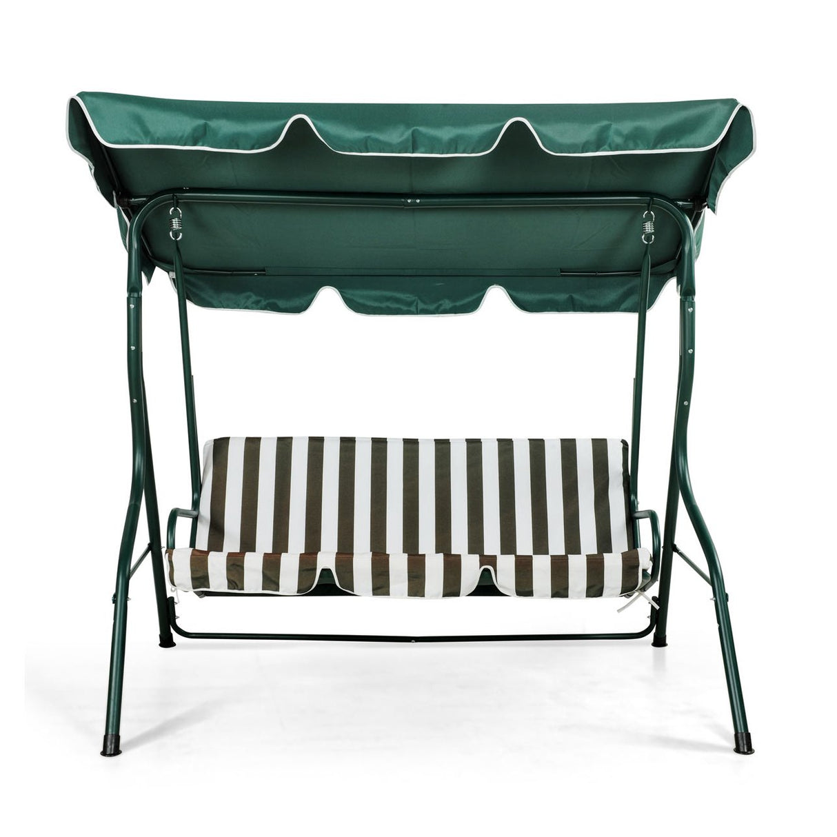 Patio Swing Canopy Cover Set – Waterproof Replacement (Green, 75x52x6 in)