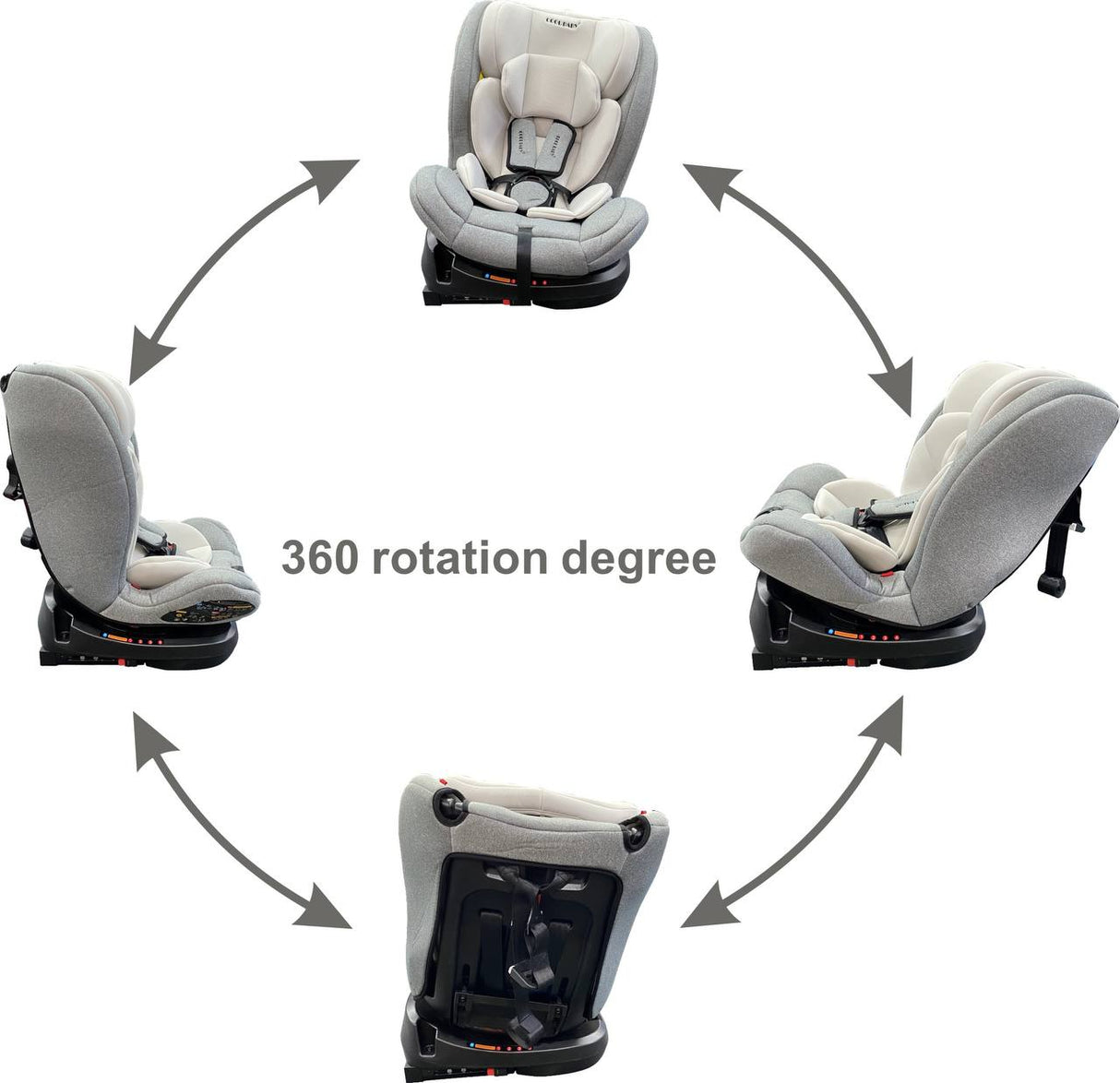 360⁰ baby car seat