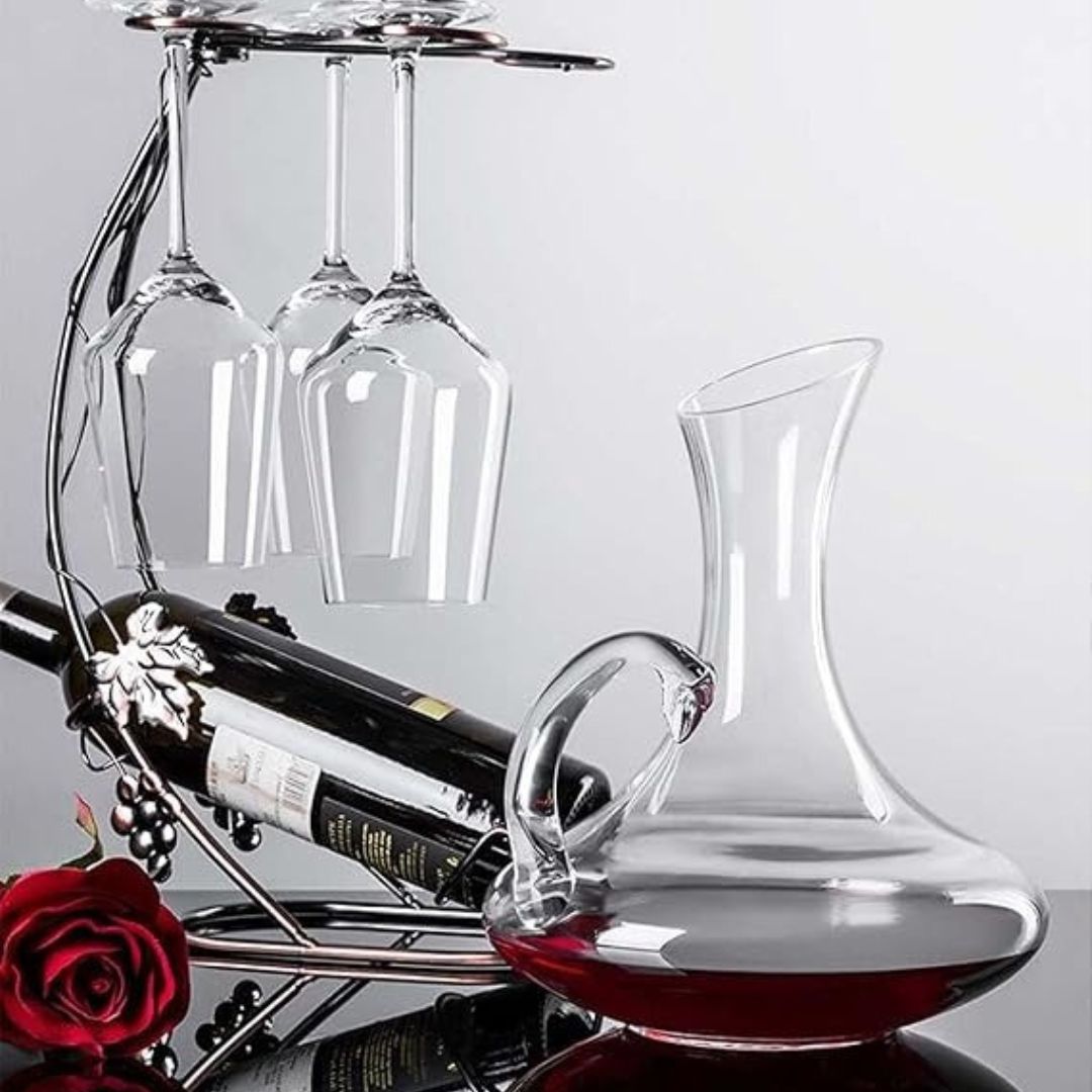 7pcs decanter with wine glass( 1.5 liters decanter)