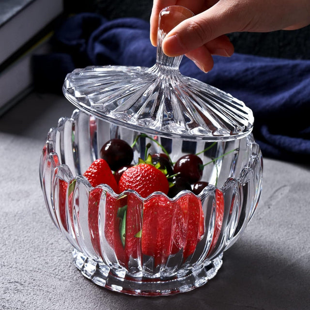 set of six candy glasses