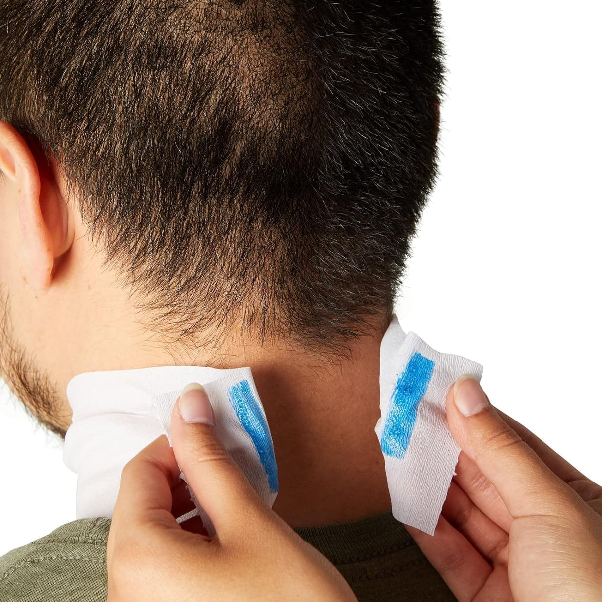 Disposable Neck Paper – Professional Salon Neck Strips set of 5