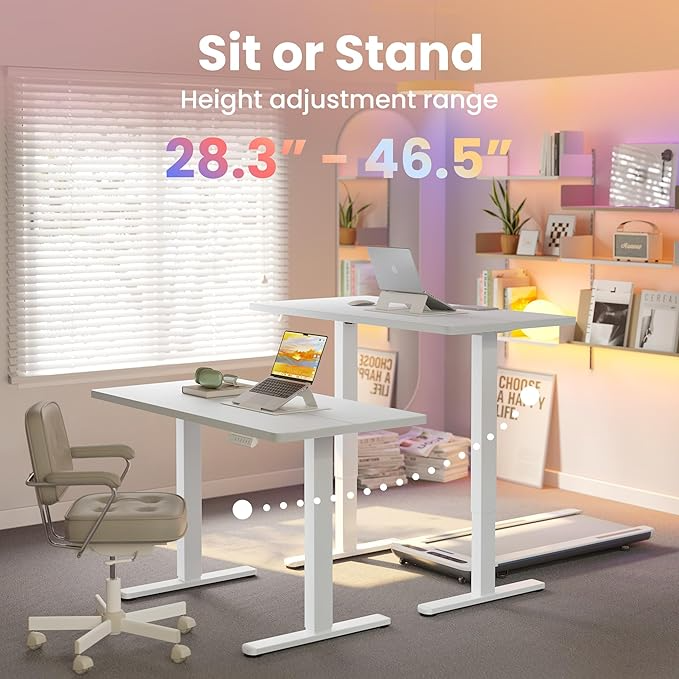 Multi-Purpose Electric Height Adjustable Home Office Laptop Desk Table