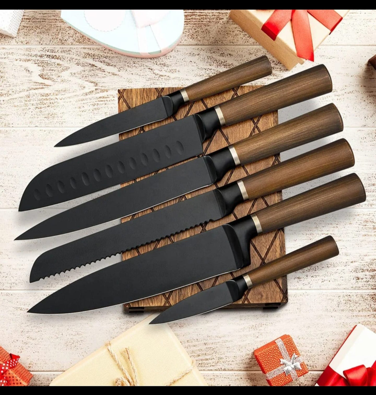 Premium Stainless Steel Knife Set – 7pcs