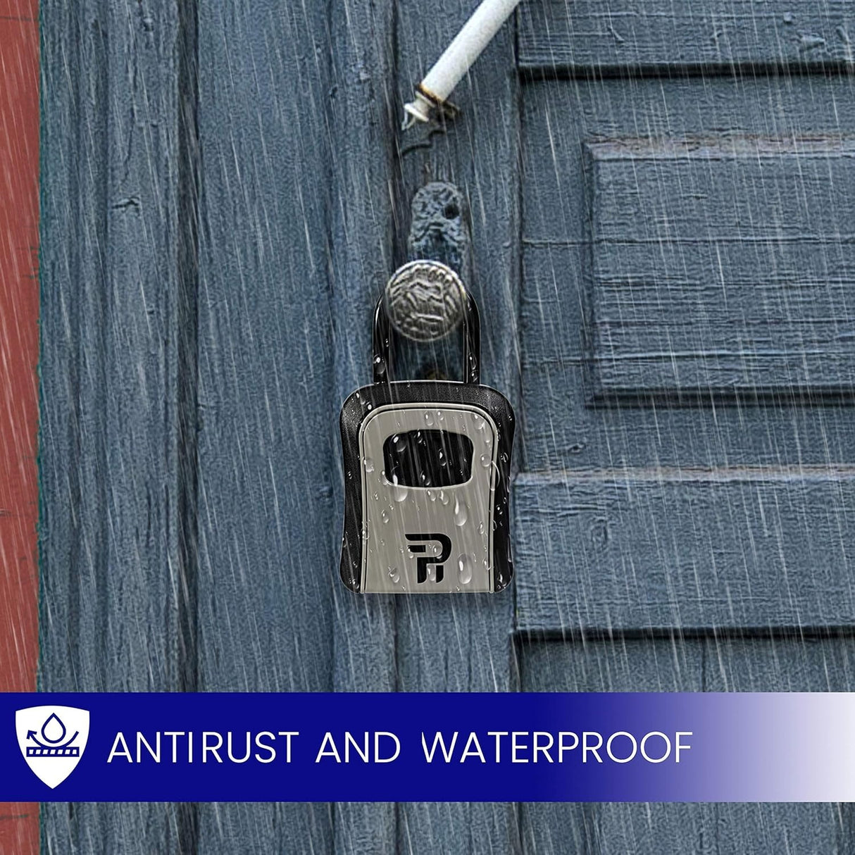 metallic keylock box/safe