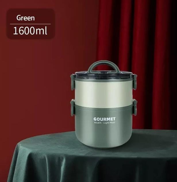 Round Insulated Bento Lunch Box.