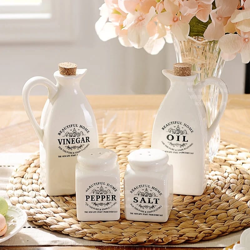 4in1 Cruet Jar Set