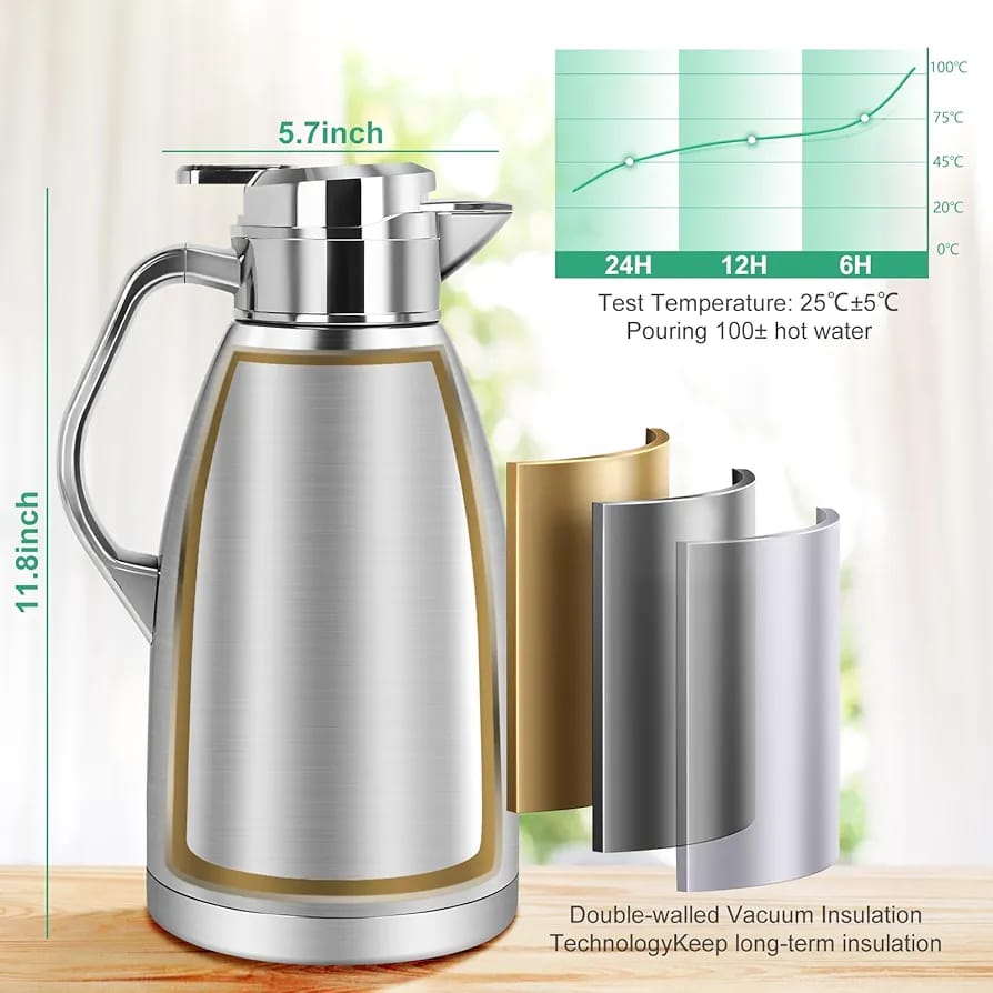 Flask Shinny Steel