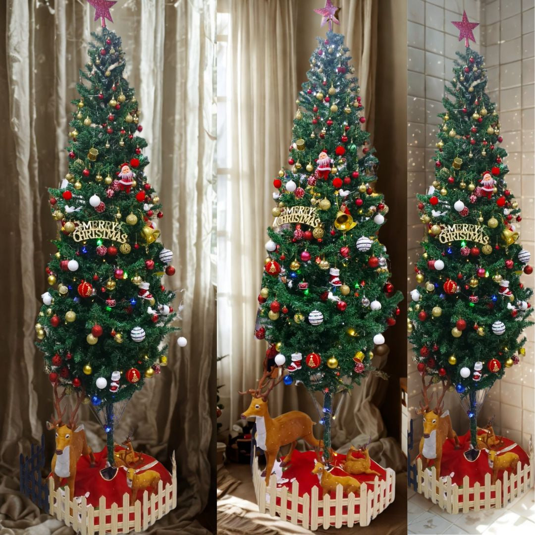 Christmas Tree – Fully Decorated Display | Height as Shown