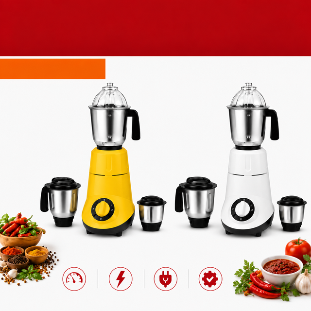 3-in-1 Wonder Mixer Grinder 550W