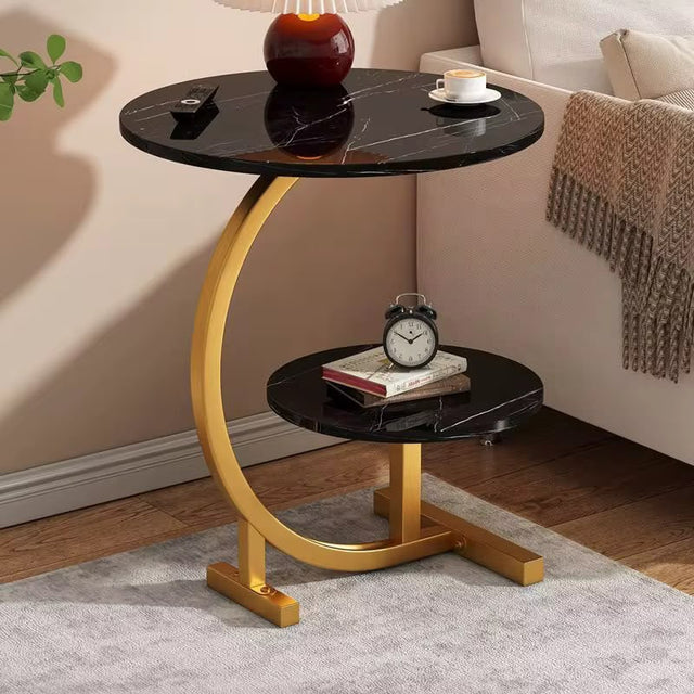 Double Layer C Shape Side Table beb