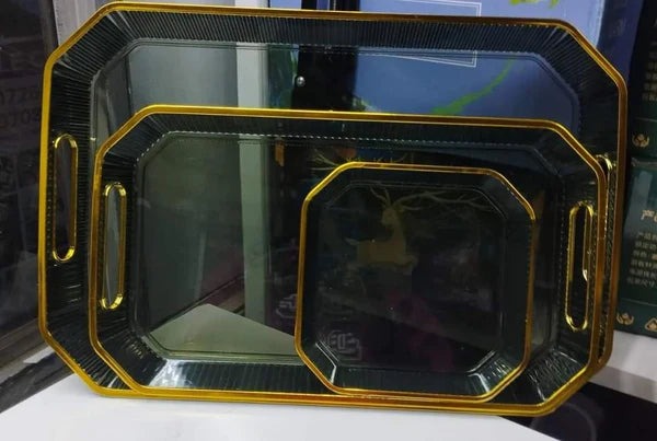 Nordic Multipurpose Rectangular Storage Tray 3PCS