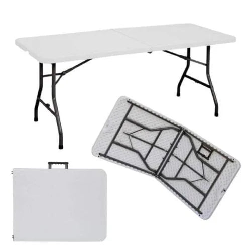 FlexiFold Home & Outdoor Table (121cm × 61cm × 74cm)