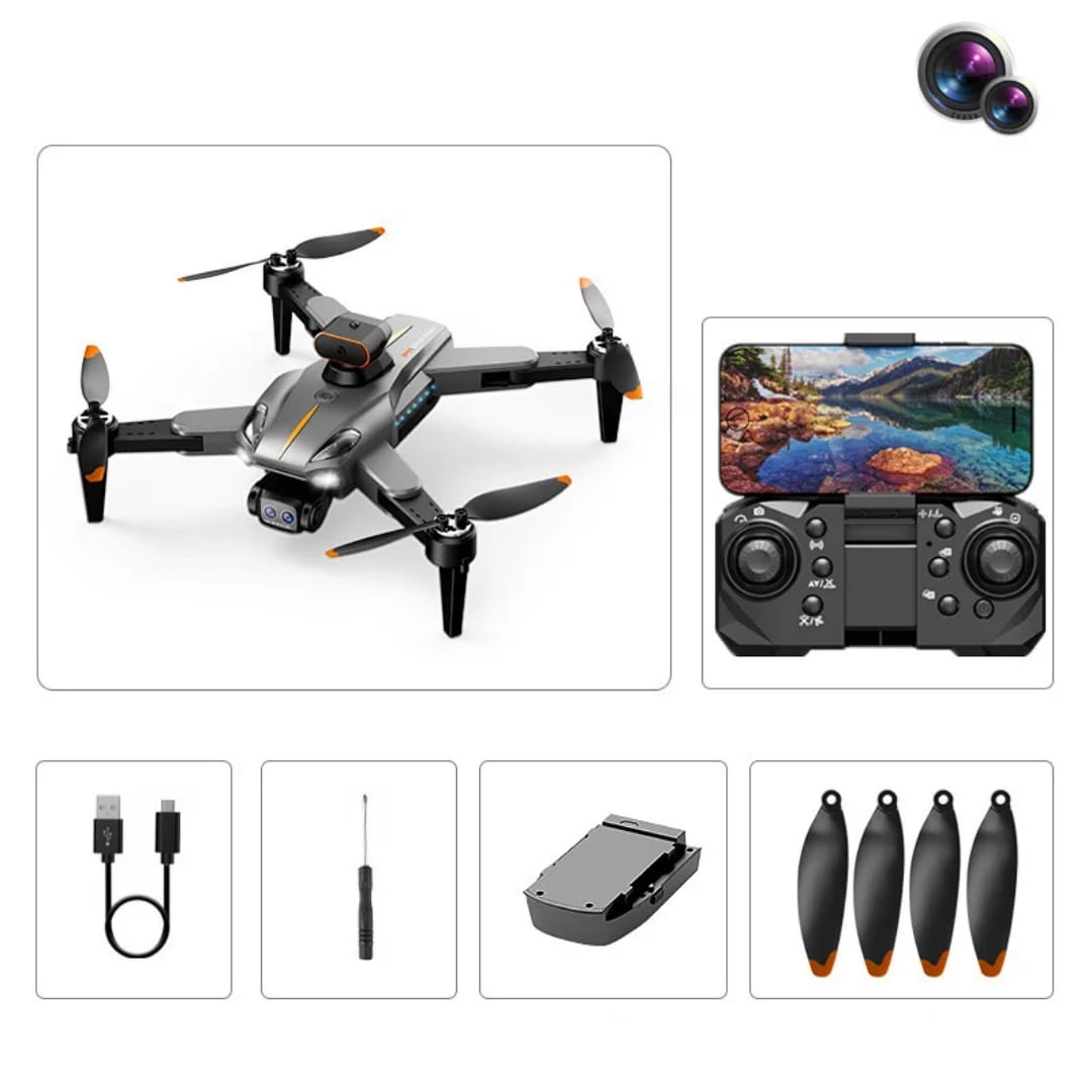 Foldable Camera Drone with Remote Control deno