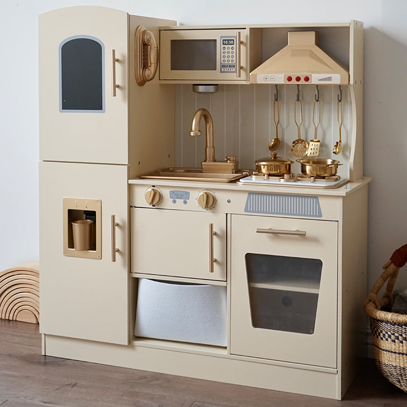 Wooden Kids Kitchen Playset