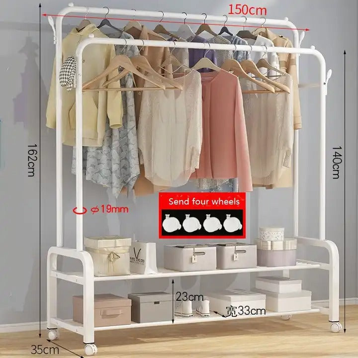 clothes display rack simple indoor and outdoor multifunction clothing rack