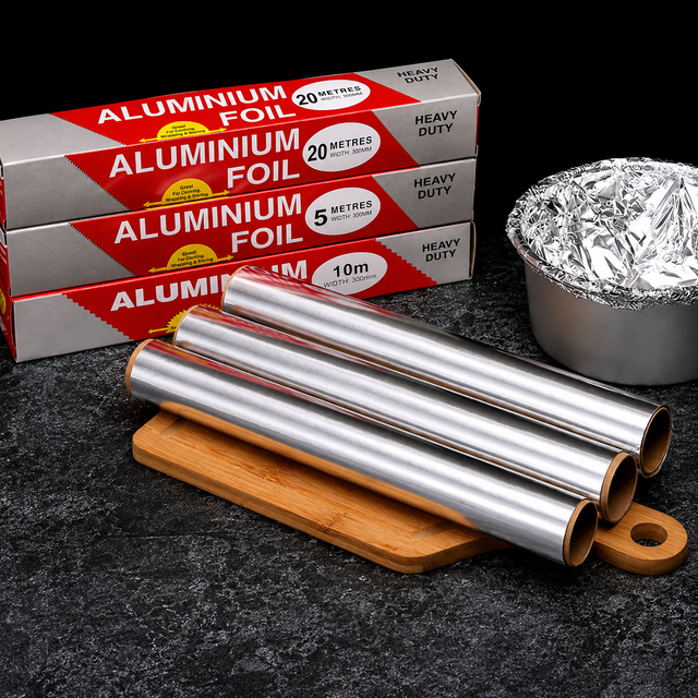Heavy Duty Aluminium Foil Roll 60M
