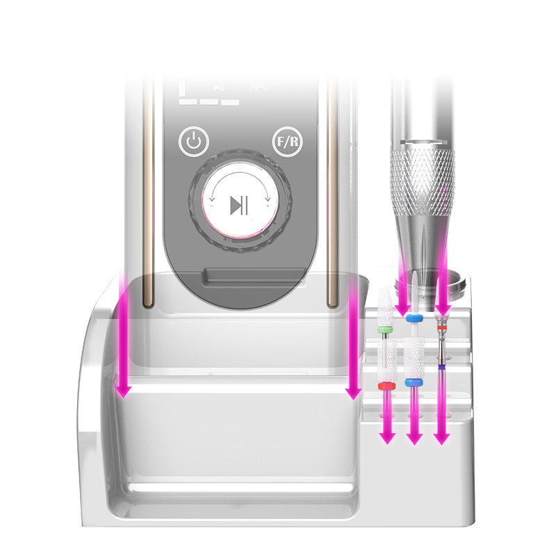 portable 45,000RPM Rechargeable Nail Drill Machine