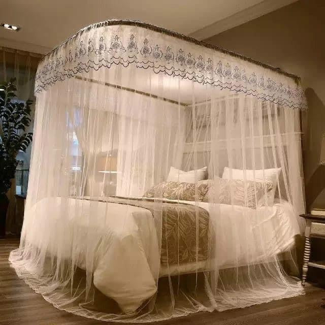 Mosquito Net with Sliding Rail 2 Stand