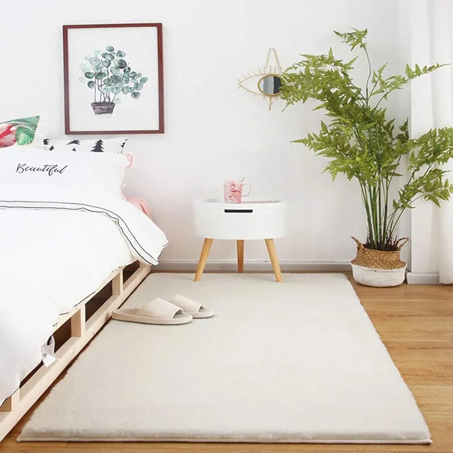 Modern Luxury Style Nordic Rabbit fur Carpet