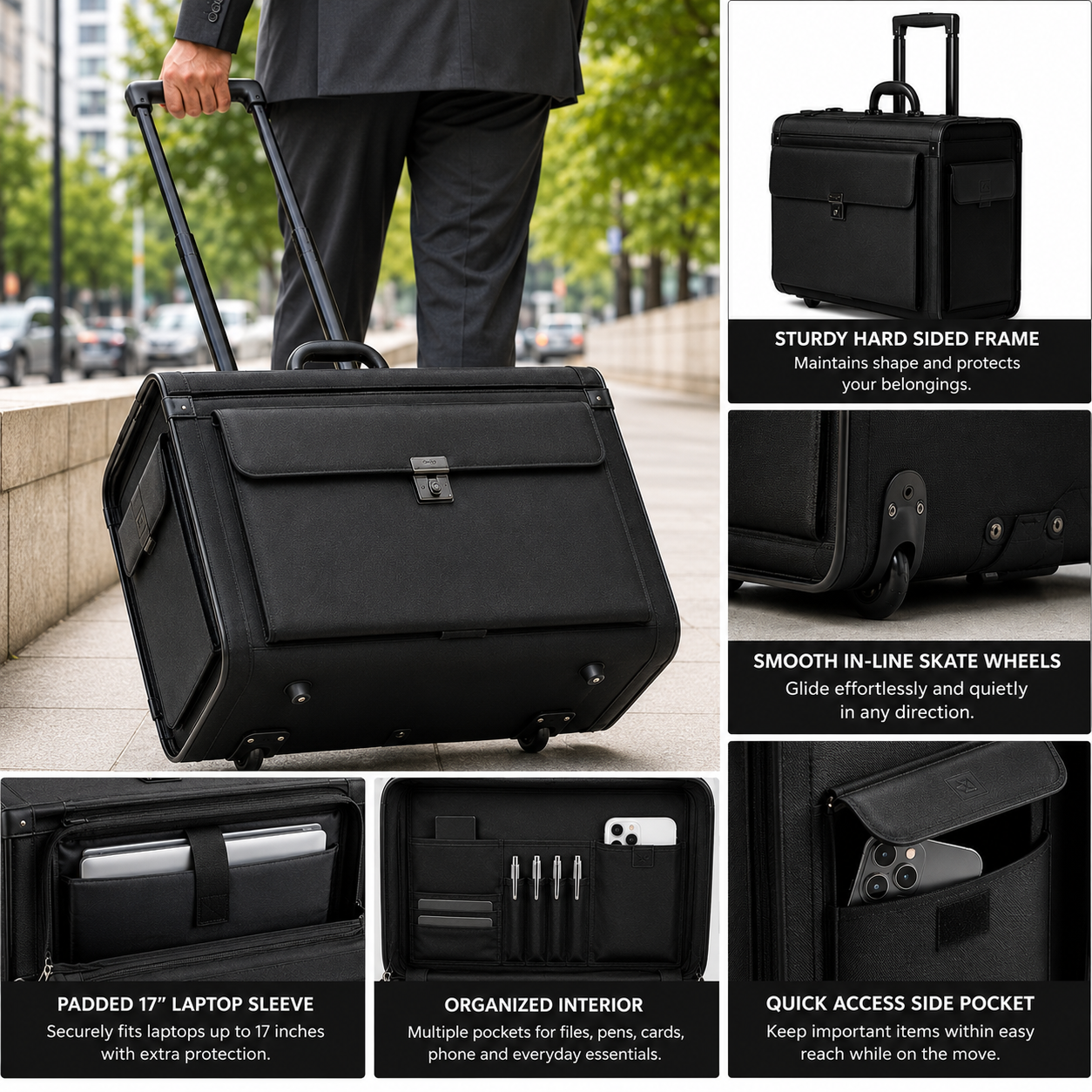 Multi-Purpose Pilot Cabin Bag