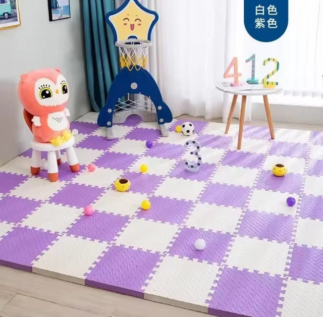 Premium Non-Slip Foam Play Tiles cry