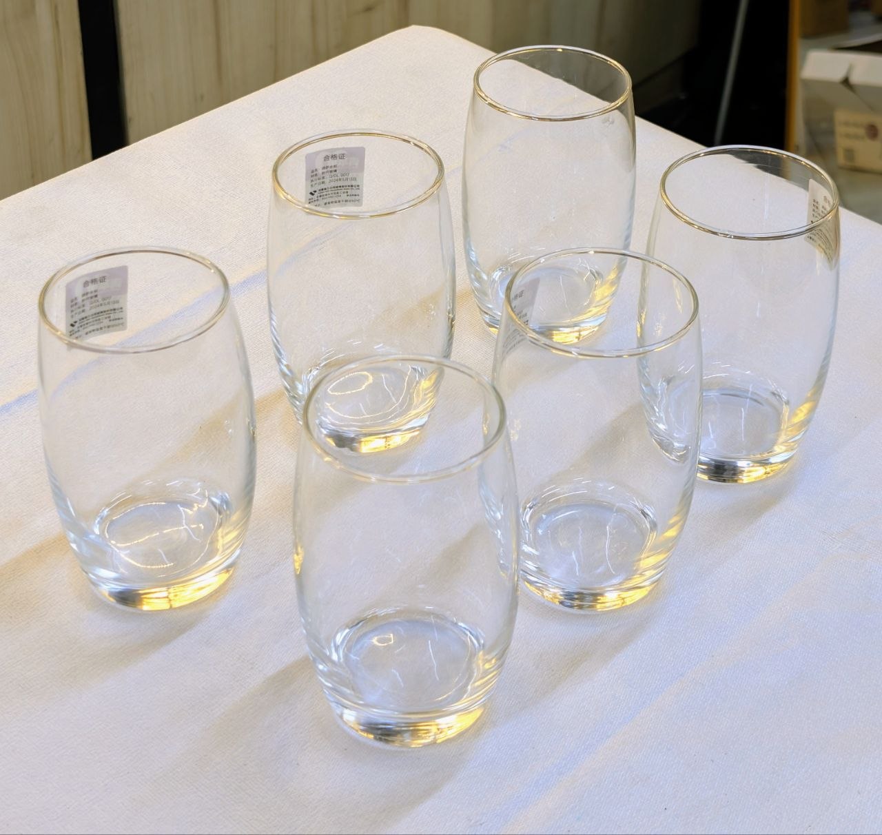 Premium Stemless Drinking Glass 390ml