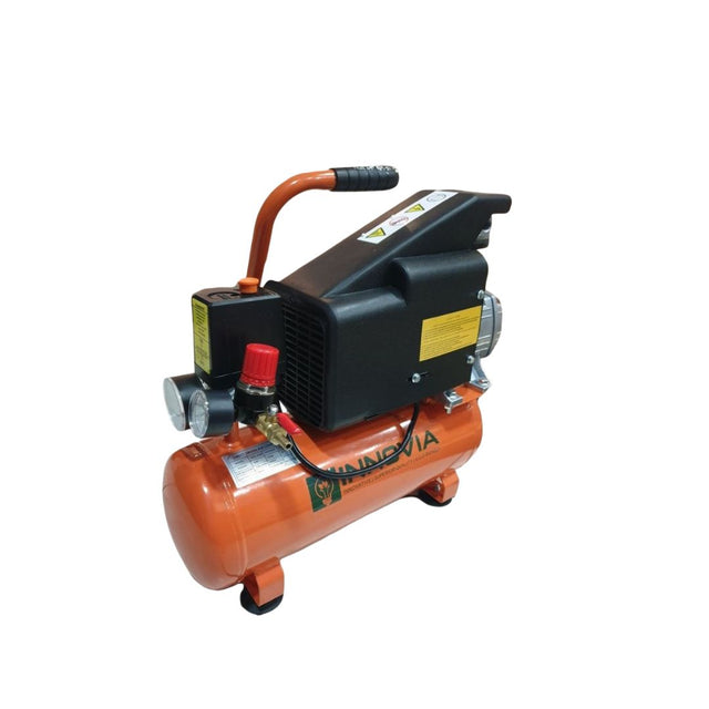heavy duty 9 liters air compressor
🛠 Tank Capacity: 9 Litres
⚡ Power: Electric motor-driven
🎯 Uses: Ideal for home garages, workshops, paint spraying, and inflating tires
📦 Design: Lightweight, portable with a firm grip handle for easy mobility
✅ Bonus: Reliable performance with eco-friendly, low-noise operation