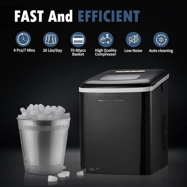 ice cube maker 25 kgs
25KG Ice Cube Maker – Commercial-Grade Ice Production Machine
This 25kg ice cube maker is a high-capacity, fast-performing appliance designed for home use, offices, small cafes, or restaurants. It delivers crystal-clear ice cubes consistently to keep your drinks perfectly chilled.
Key Features:
Daily Output: Produces up to 25kg of ice cubes in 24 hours
Fast Cycle Time: Quick ice-making cycle, with fresh cubes ready in as little as 6–12 minutes
Storage Capacity: Built-in ice bin stor