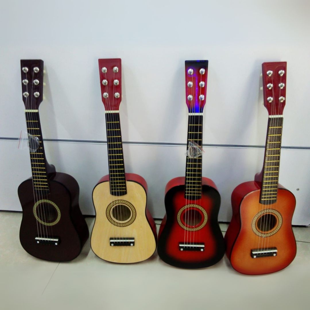 6 Strings acoustic Guitar
23 inches long