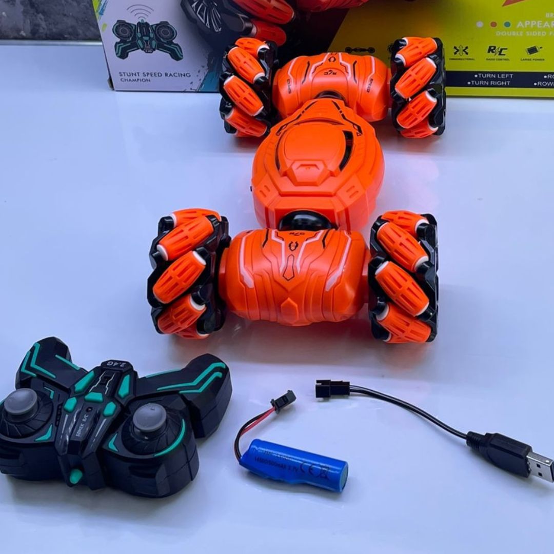 Rechargeable Remote Controlled Stunt car