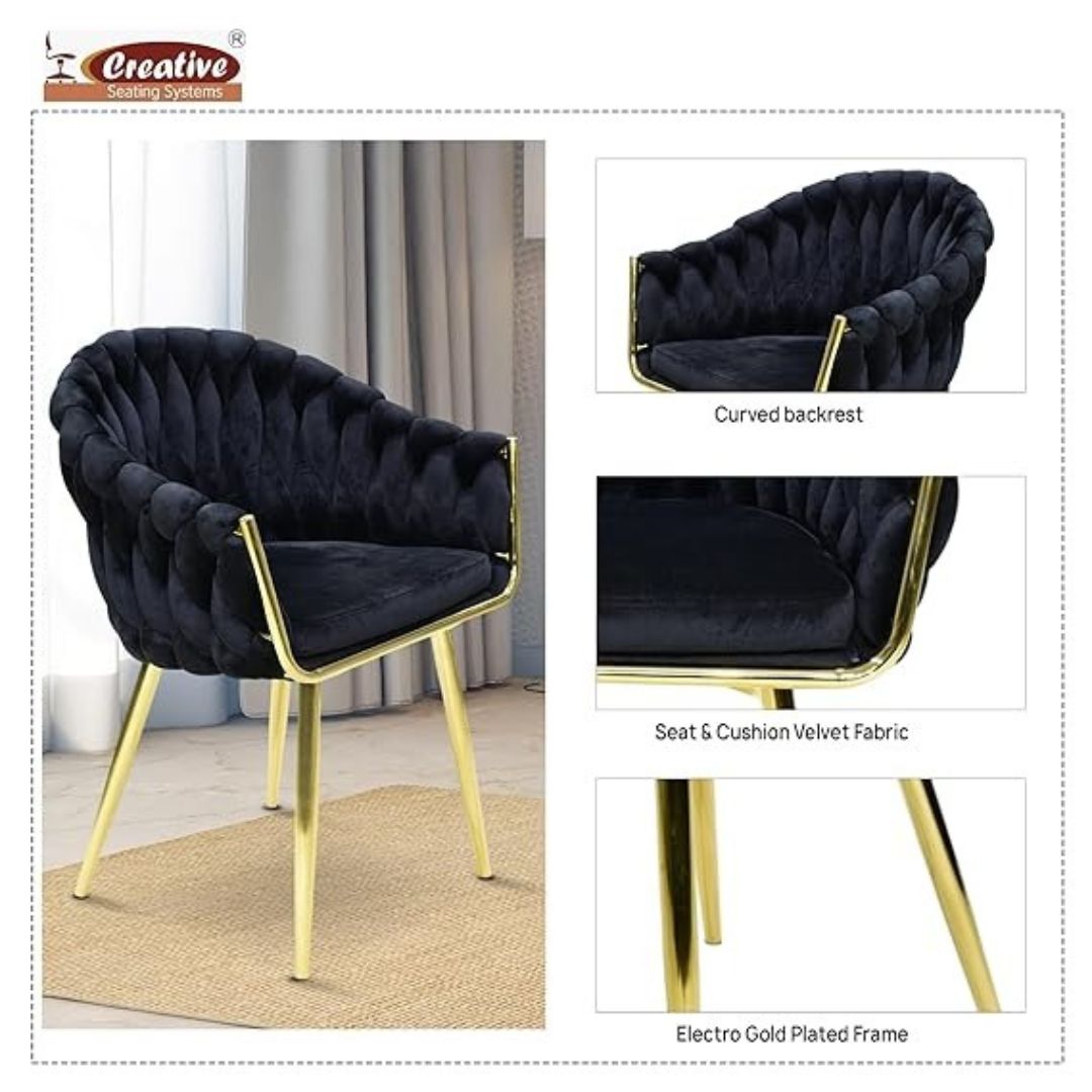 Creative Dining Chairs, Cushion Seat Chair for Living Room