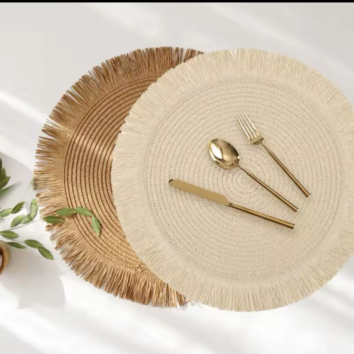 Round Jute Table Mat – iDecorator