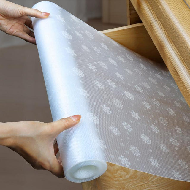 Snowflake Kitchen Drawer & Shelf Liner Roll (45 × 500 cm)