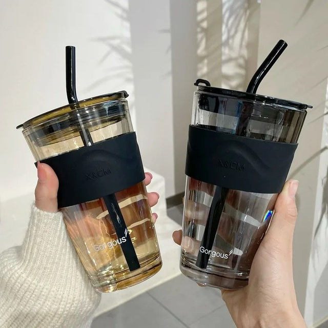 Coffee Cup Water Bottle 450ML