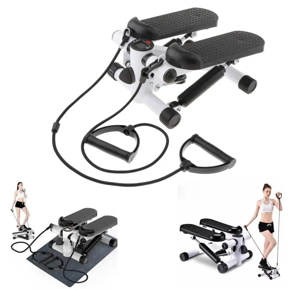 Advanced High Quality Mini stepper with Resistance Bands
