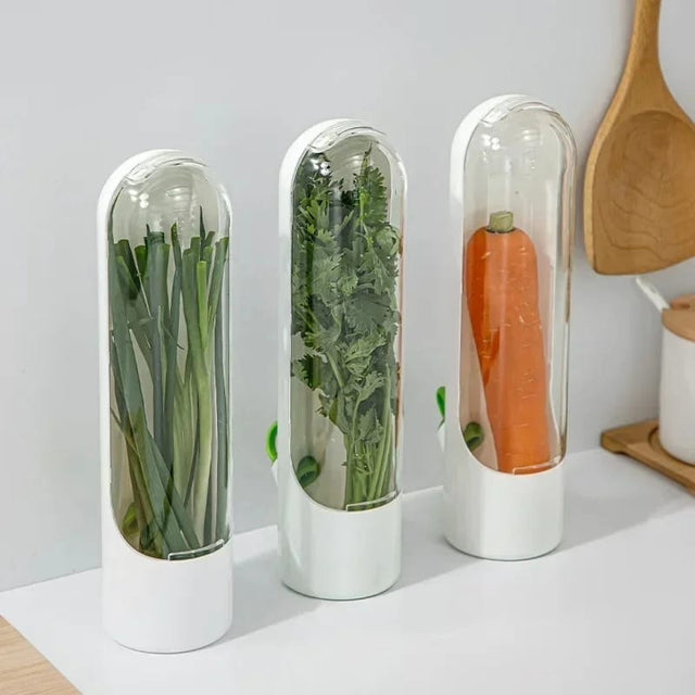 Herb and Vegetable Fresh-Keeping Cup kitchen Storage Vegetable Preservation Bottle Kitchen Storage cup