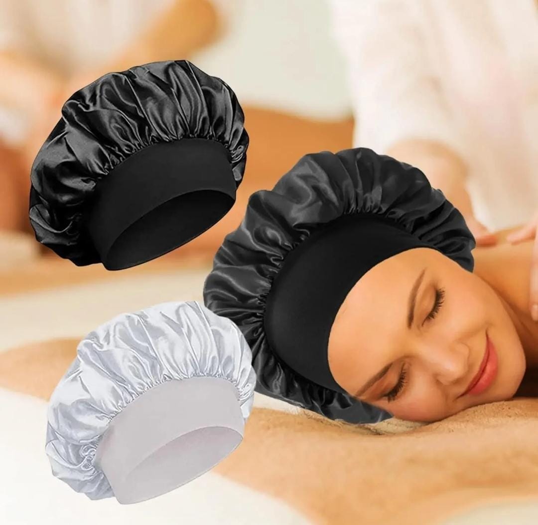 Bonnet – Lovely Solid Color Silk Sleep Cap
