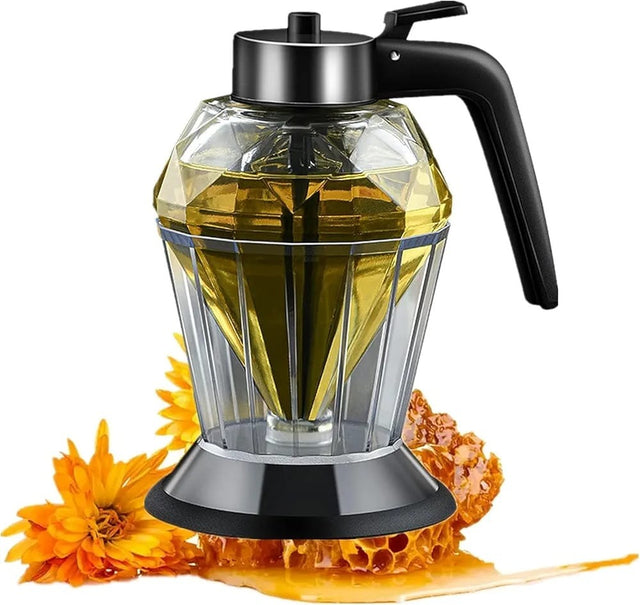 Exquisite diamond honey dispenser/ oil oil dispenser ( plastic)