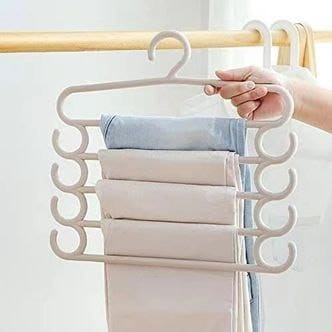 Multilayer heavy duty S-hangers 5 layers with hooks