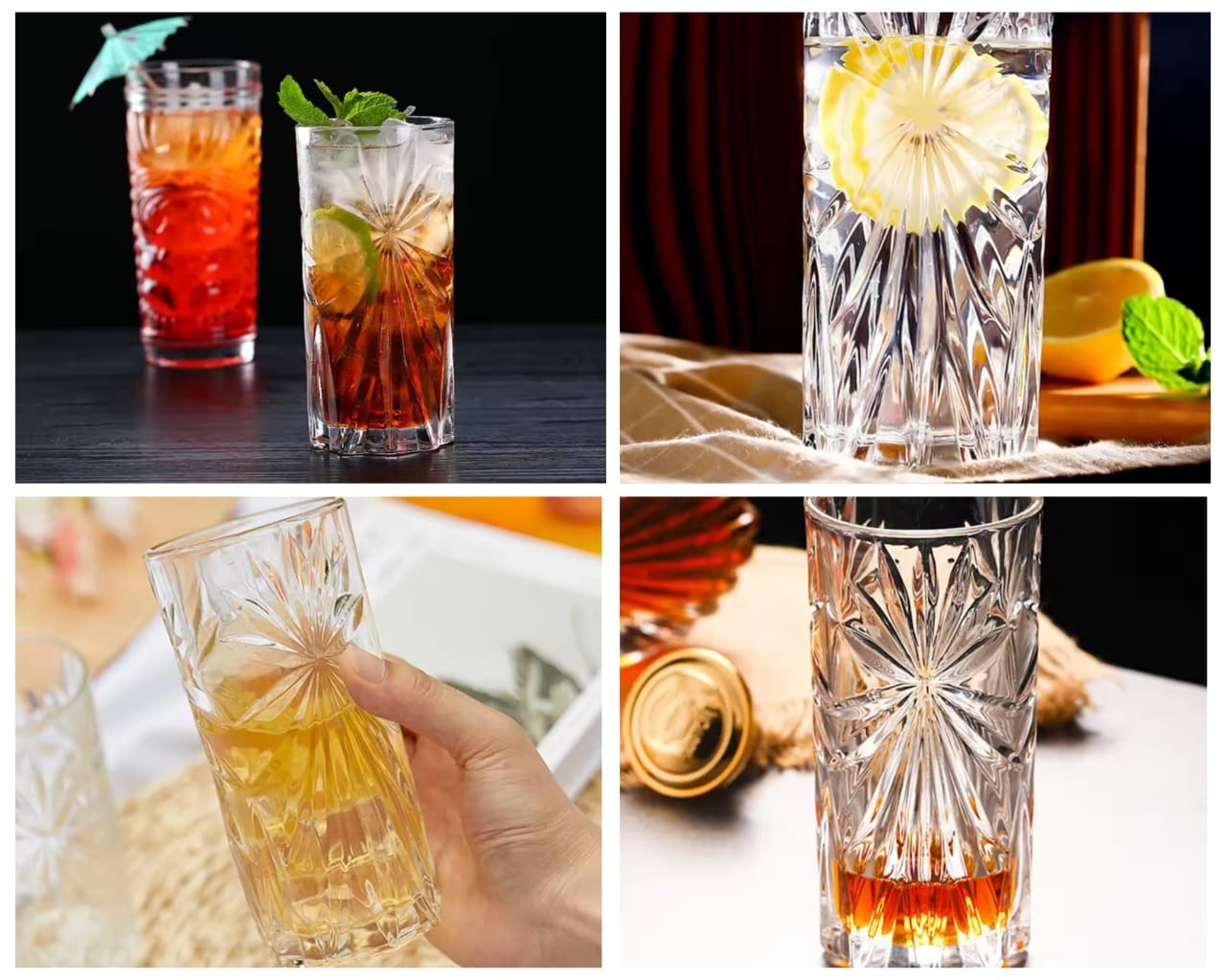 Classic Stylish 6pc Glass