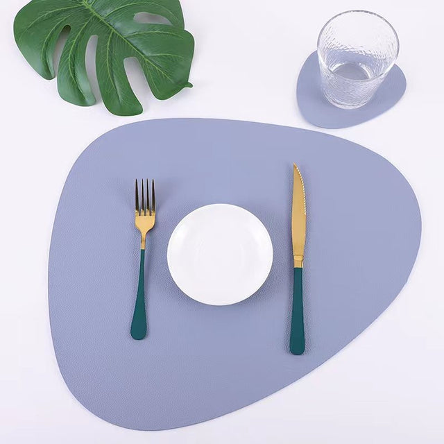 12pcs Leather Table Mat Set
A stylish and functional dining set that includes:
• 6 Table Mats – Elegant leather finish, heat-resistant and easy to clean
• 6 Matching Coasters – Perfect for protecting surfaces from drink stains